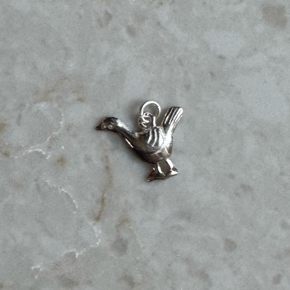 NWOT Sundance Little Goose Pendant, Sterling Silver